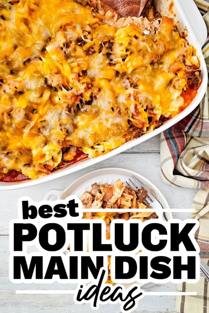 potluck main dish ideas - Creamy Poor Man’s Casserole