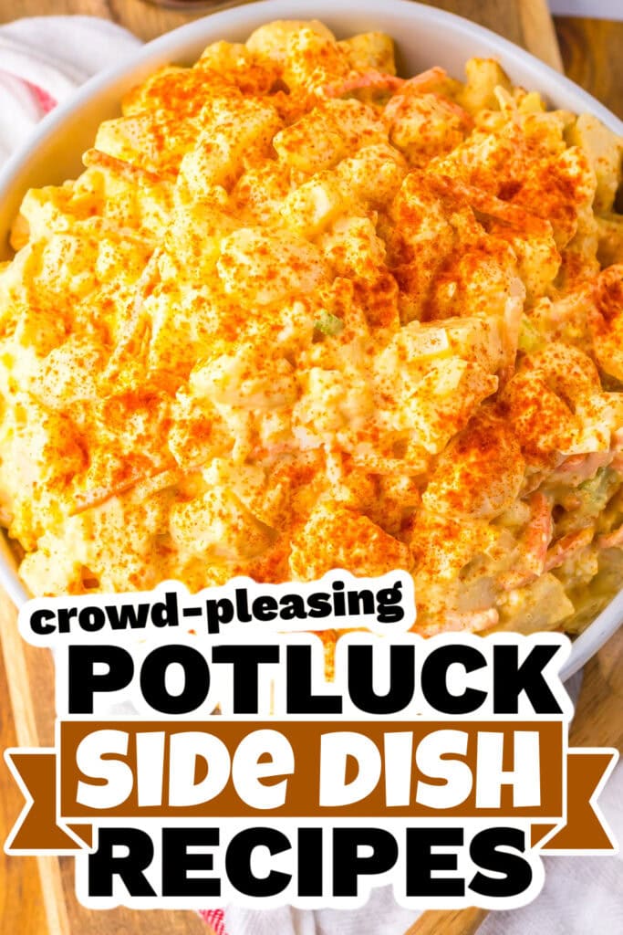 potluck side dish - Amish Potato Salad