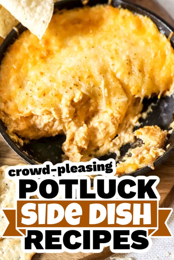 potluck side dish - Bold, Cheesy, and Spicy Chicken Dip