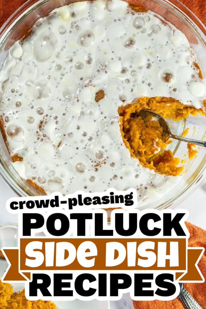 potluck side dish - Sweet Potato Casserole Side Dish