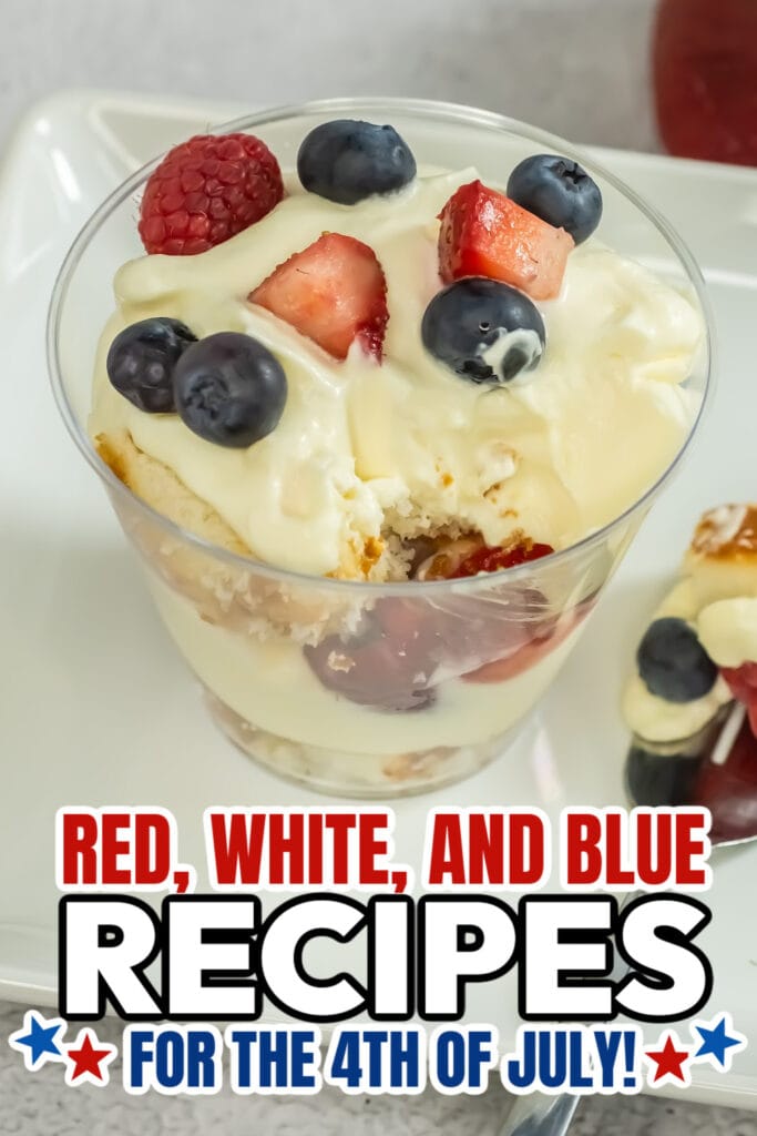 red, white, and blue recipes for Red, - Red, White & Blue Trifles