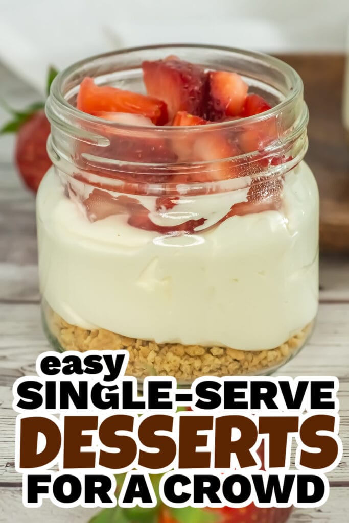 single serve dessert - Cheesecake Parfaits