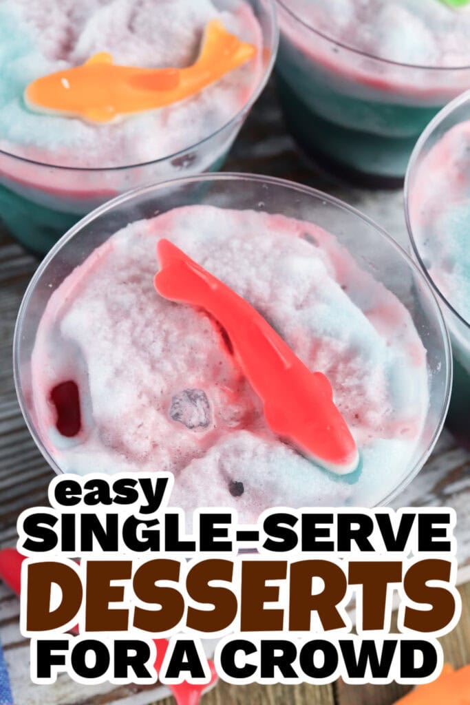 single serve dessert - Shark Attack Slush