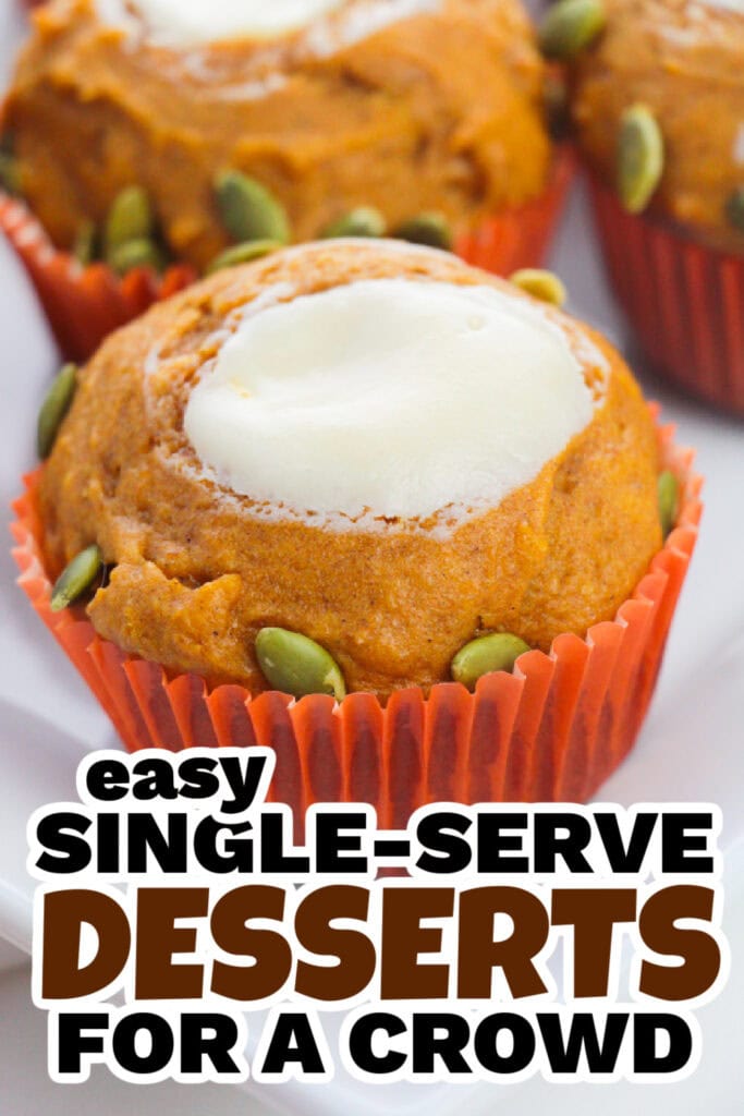 single serve dessert -Starbucks Pumpkin Muffins