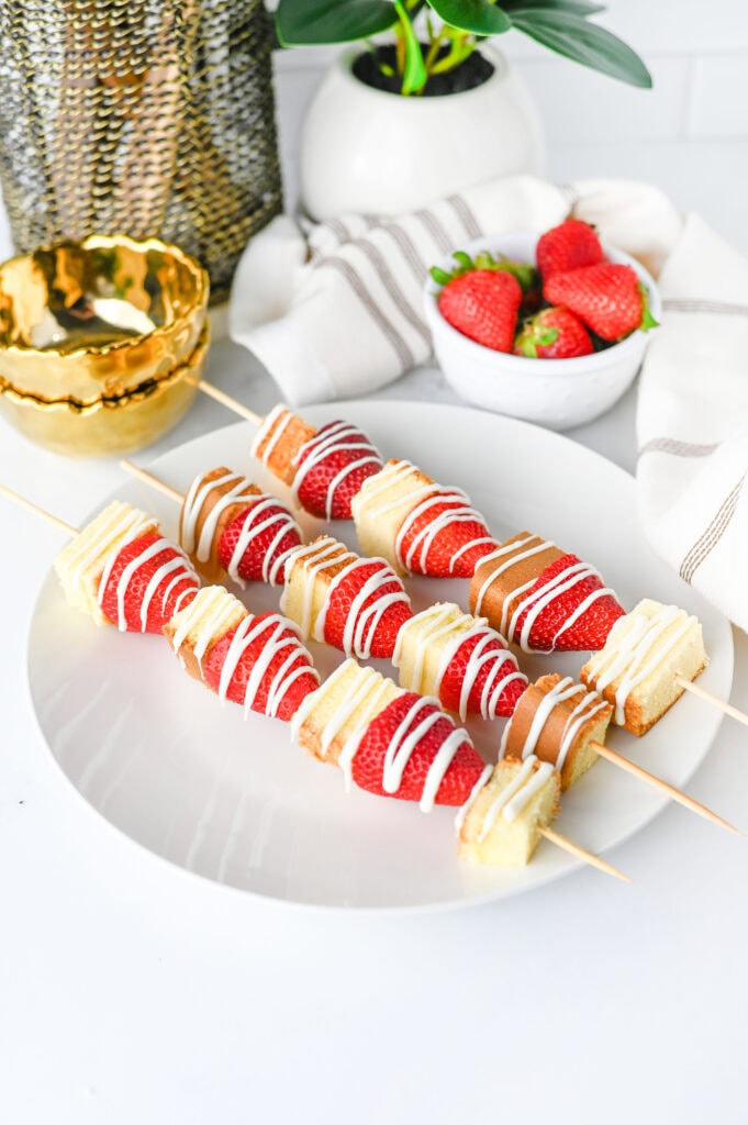 Strawberry Shortcake Kabobs Process Photo