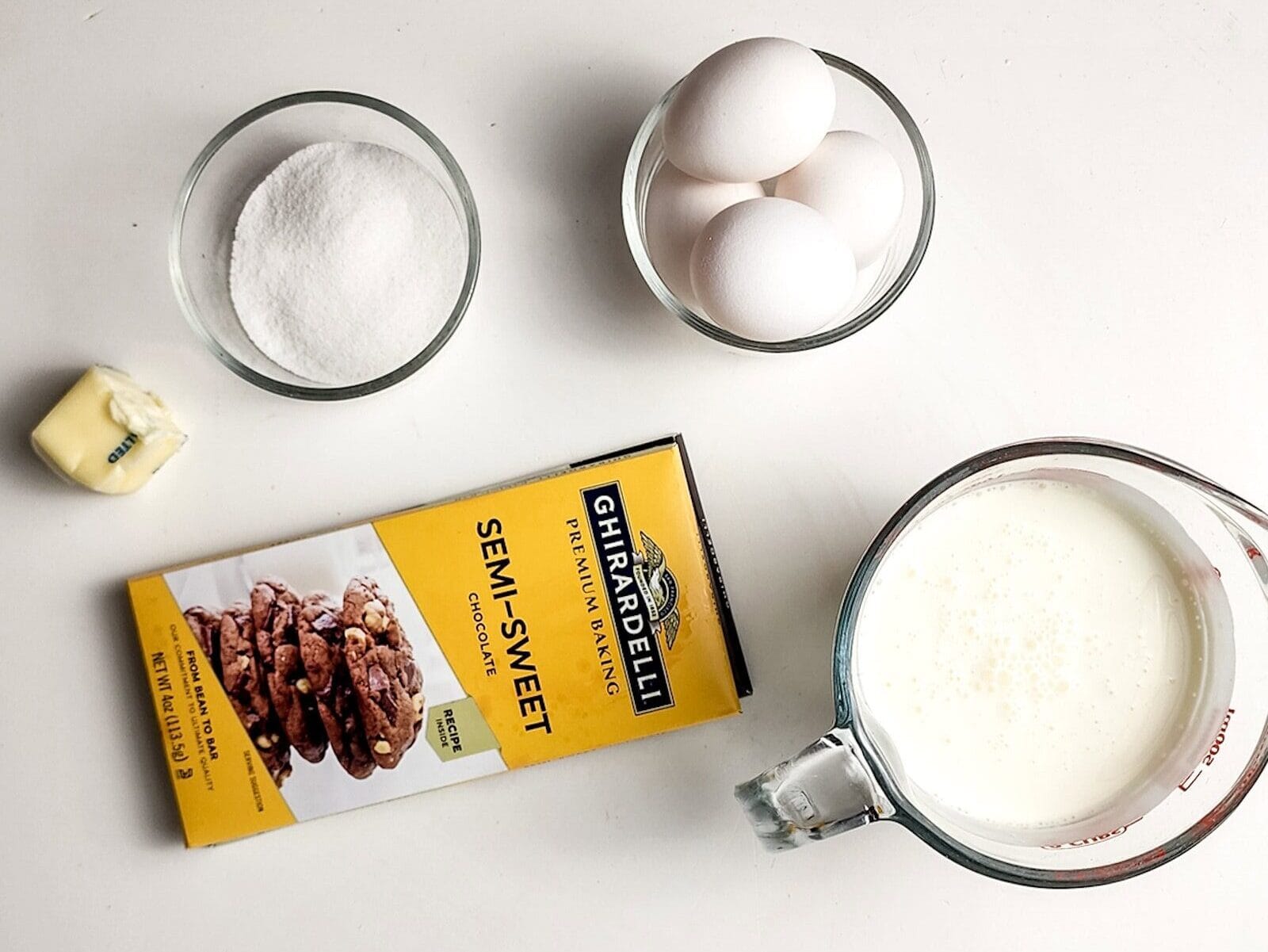 Chocolate Mousse Process Ingredients