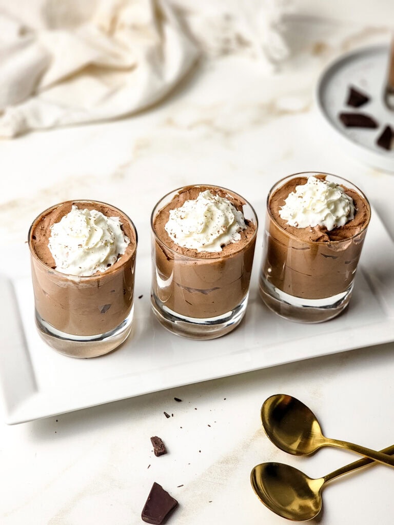 Chocolate Mousse Process Photo