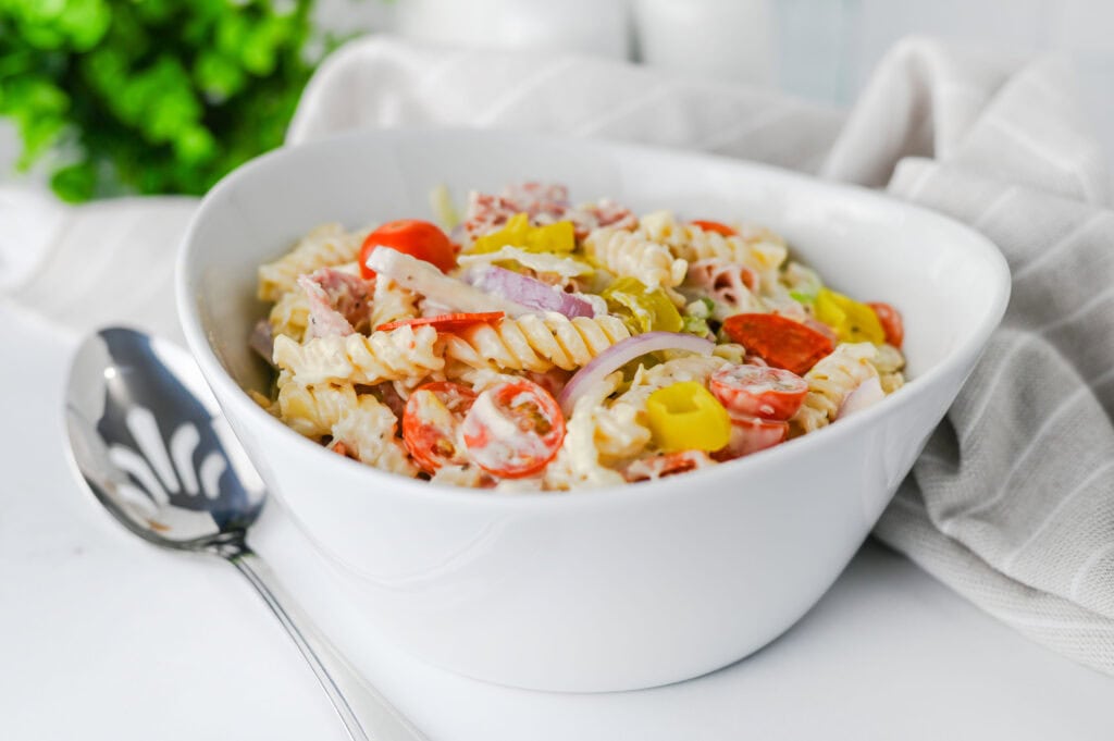 Italian Grinder Pasta Salad