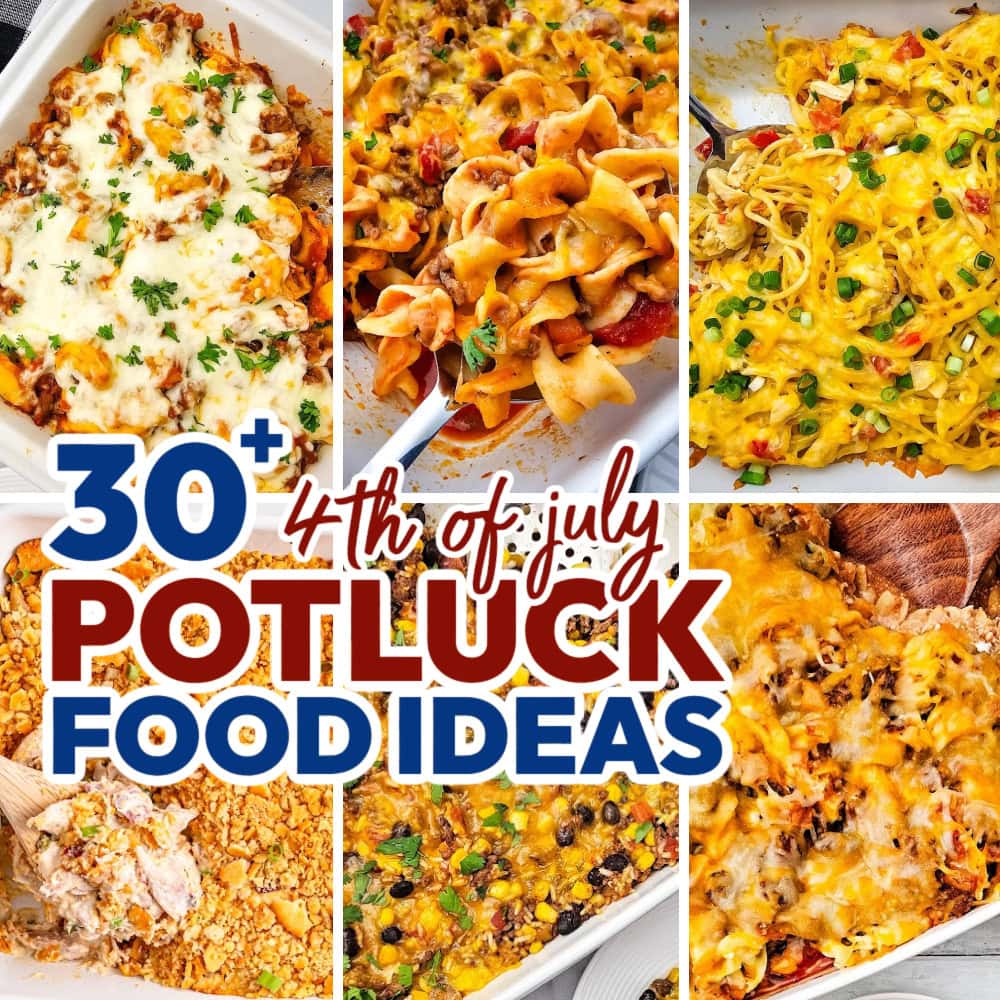 4th of july potluck food ideas featured image