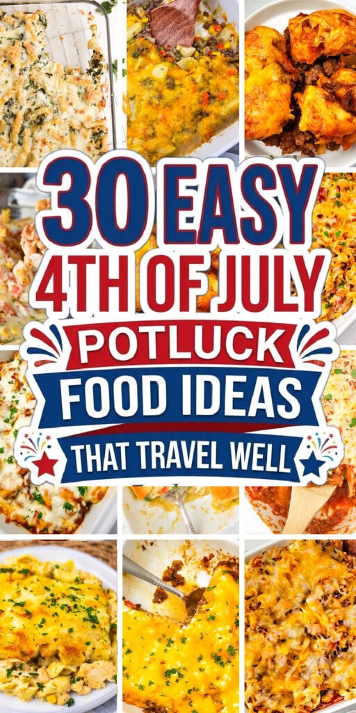 4th of july potluck main dish ideas - 4th of july food
