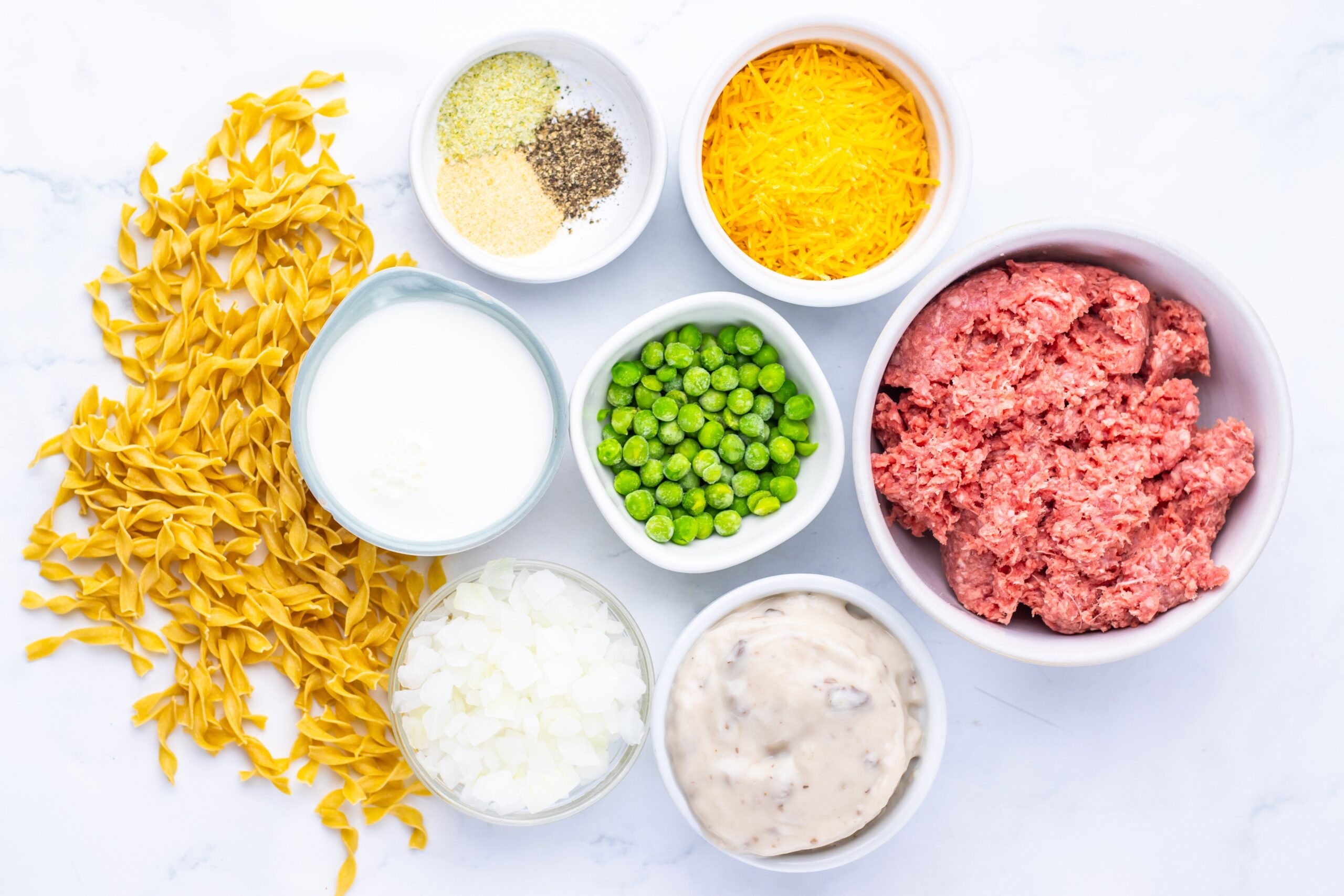 Amish Country Casserole Process Ingredients
