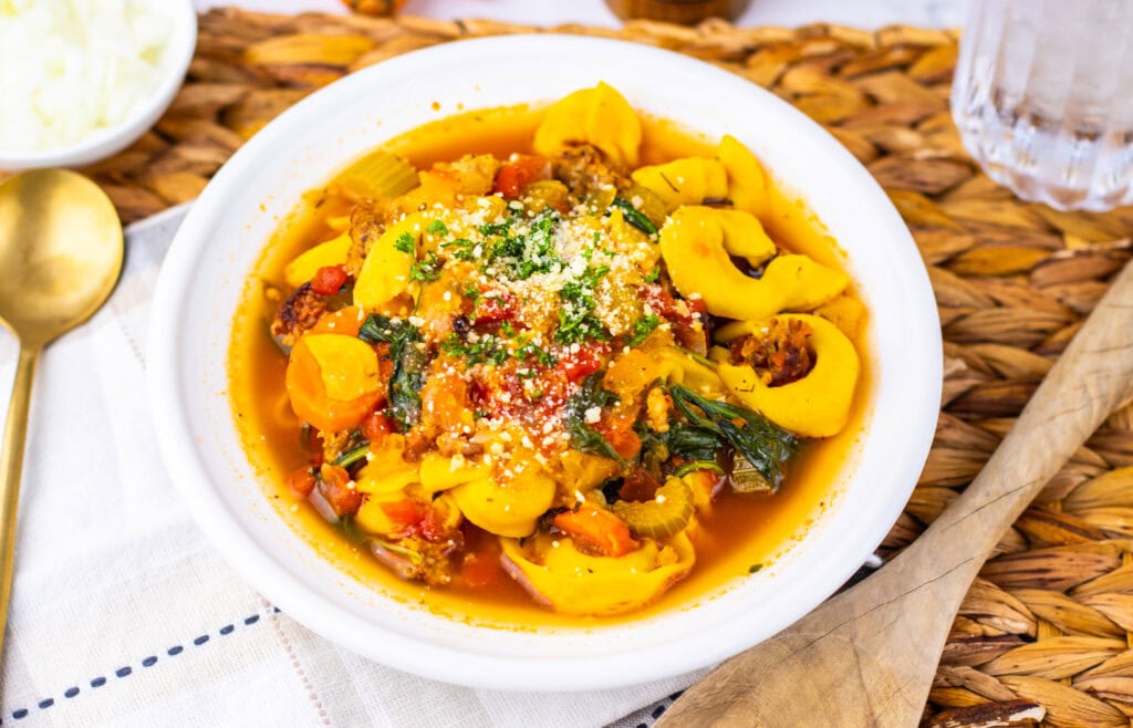 Autumn Tortellini Soup
