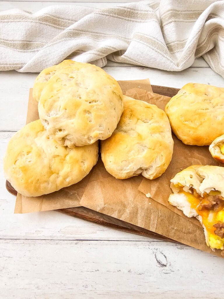 Breakfast Sausage Bombs Process Photo