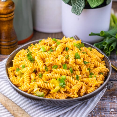 Buffalo Chicken Pasta Salad