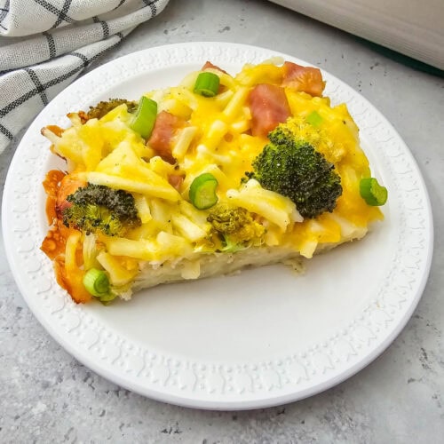 Cheesy Broccoli Breakfast Casserole