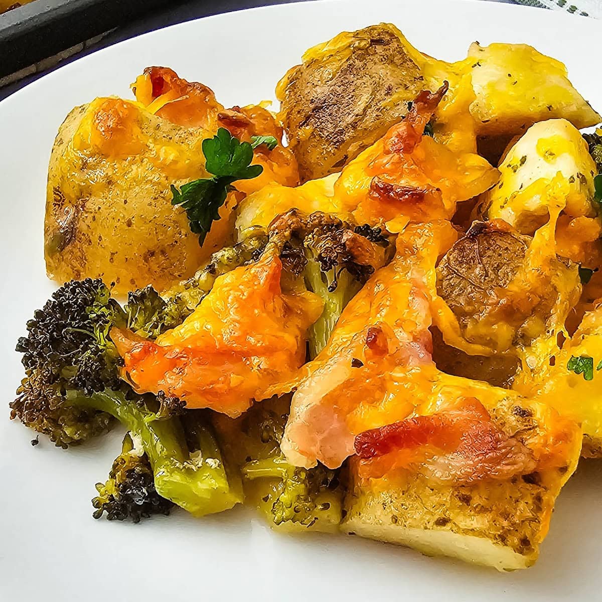 Cheesy Chicken Bacon Ranch Sheet Pan Dinner featured image