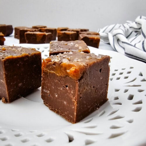 Chocolate Caramel Fudge