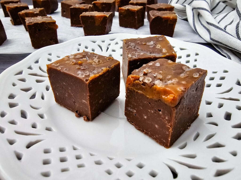 Chocolate Caramel Fudge