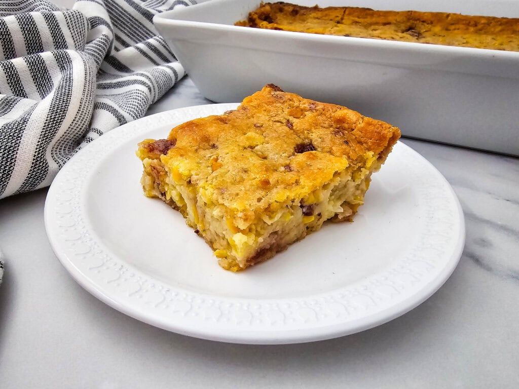 Cranberry Cornbread Casserole