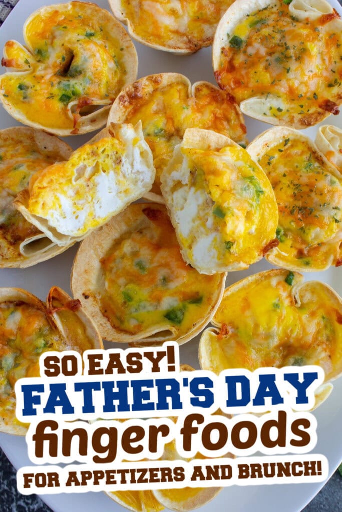 Father's Day Finger Foods -Three Cheese Mini Quiches