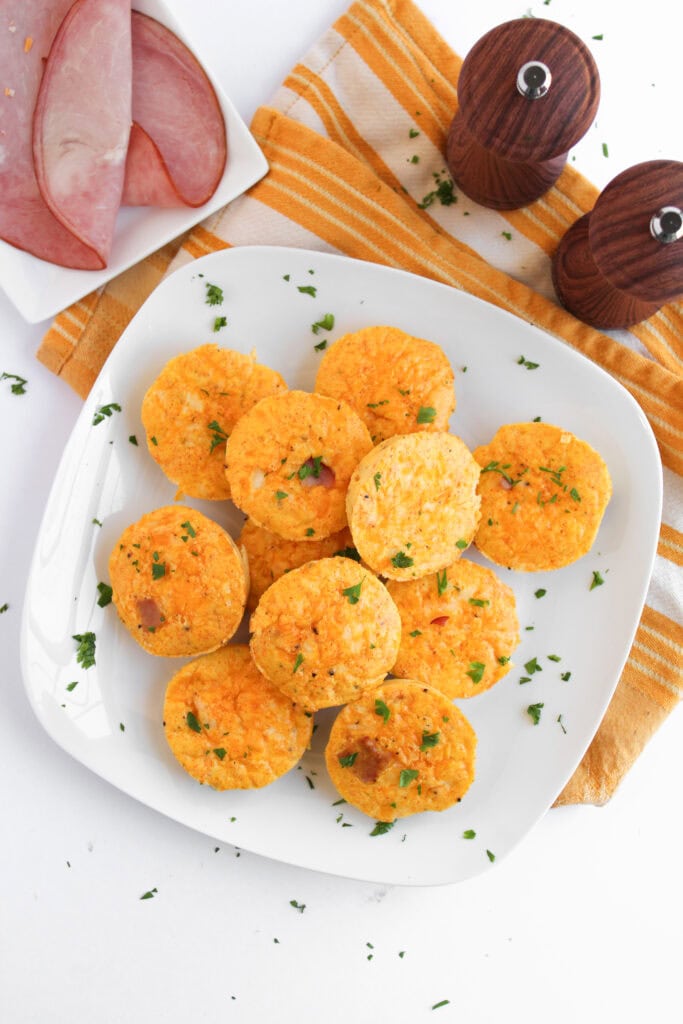 Classic Ham & Cheese Egg Bites Process Photo