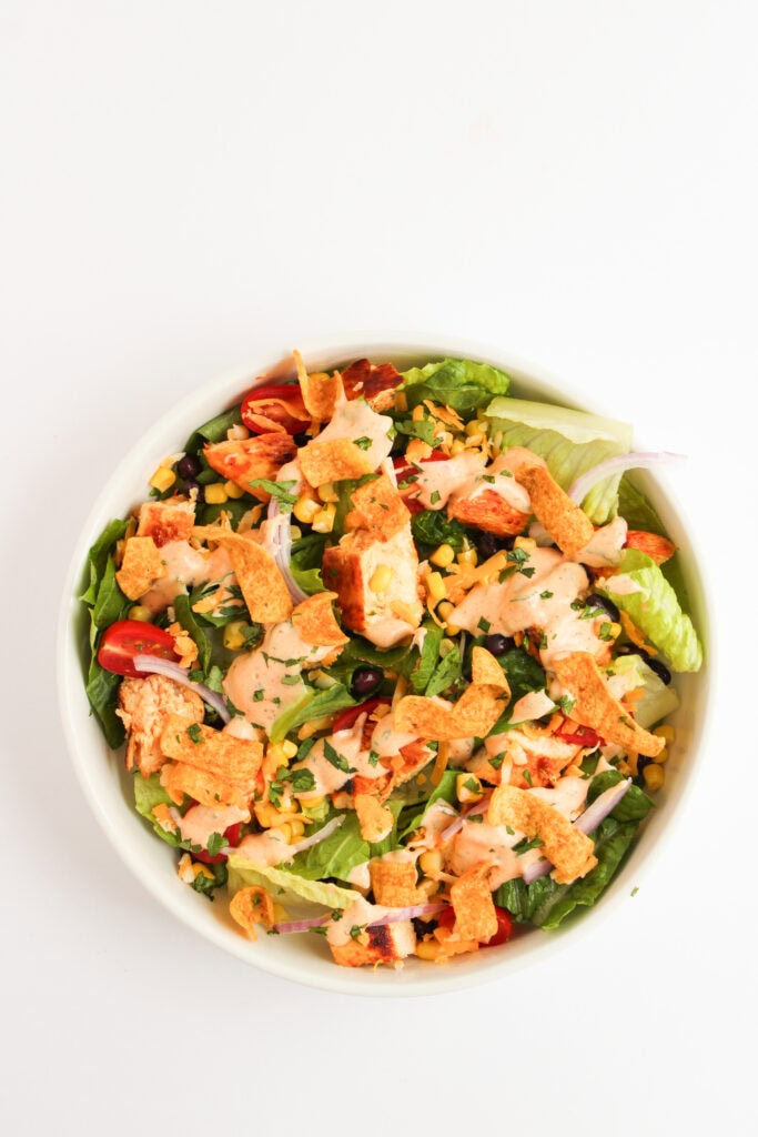 Southwest Chicken Salad Process Photo