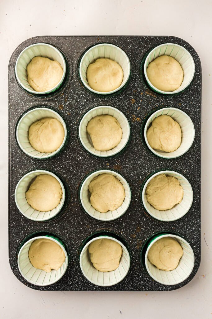 Lunchbox Pizza Muffins Process Photo