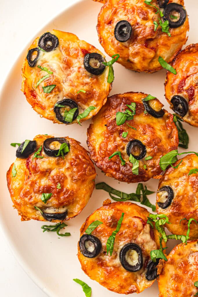 Lunchbox Pizza Muffins Process Photo