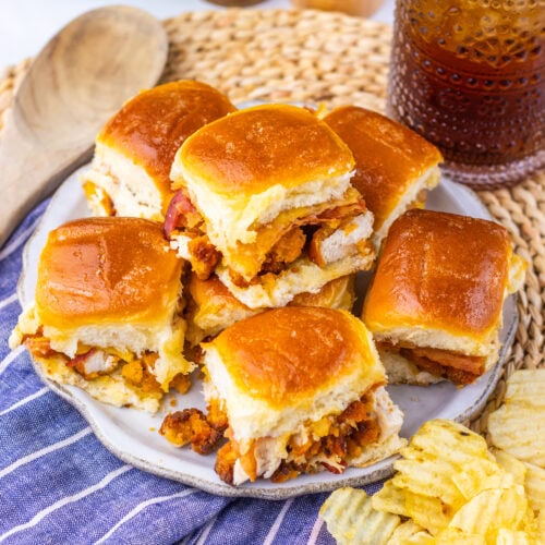 Maple Butter Chicken Bacon Sliders