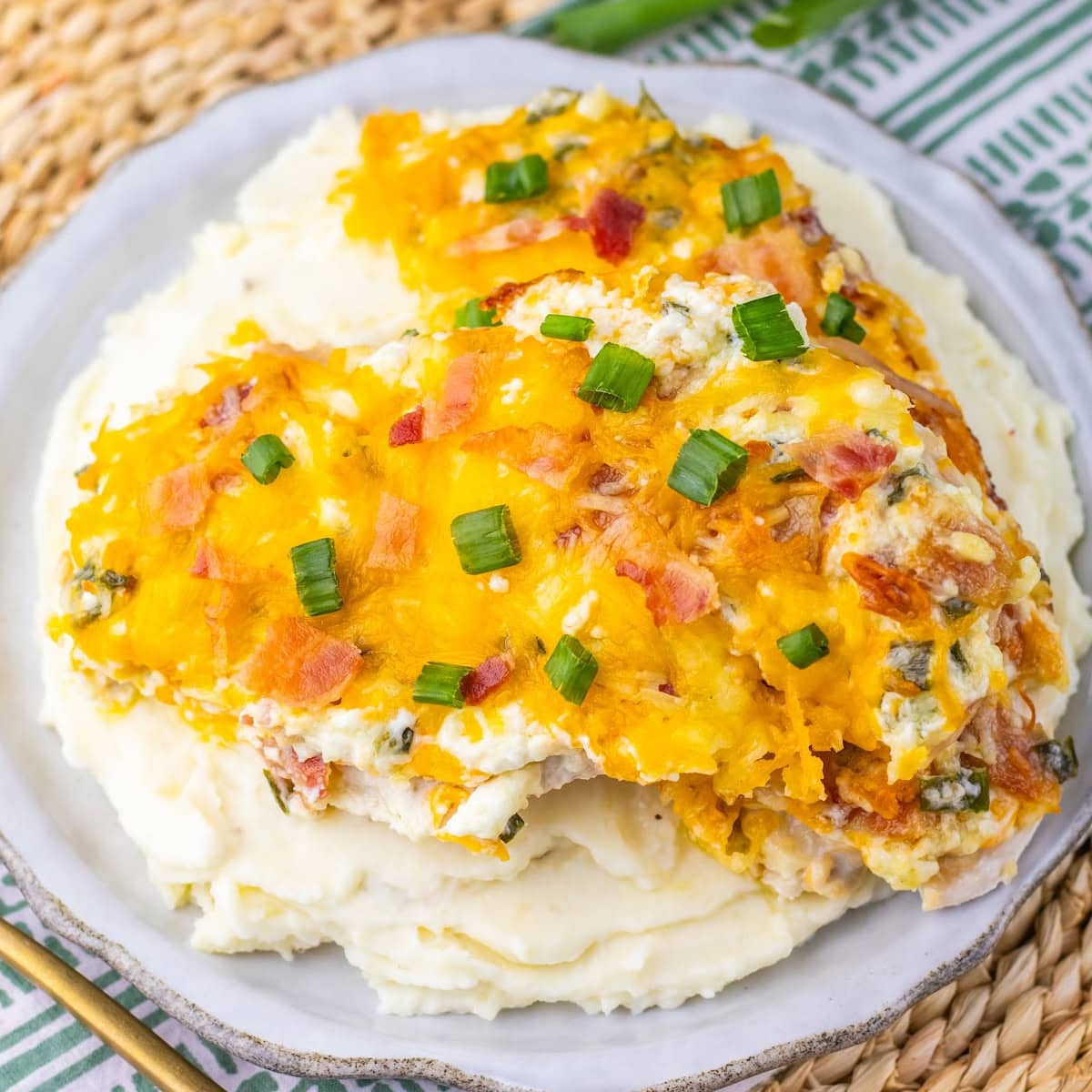 Million dollar baked chicken breasts featured image
