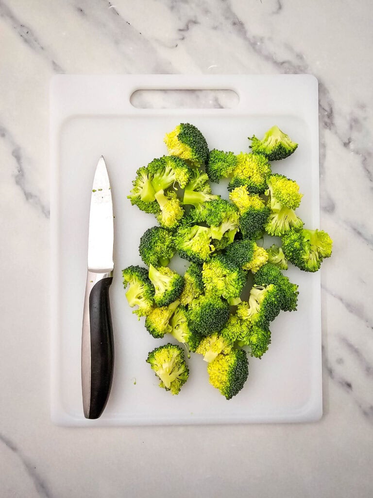 Cheesy Broccoli Breakfast Casserole Process Photo