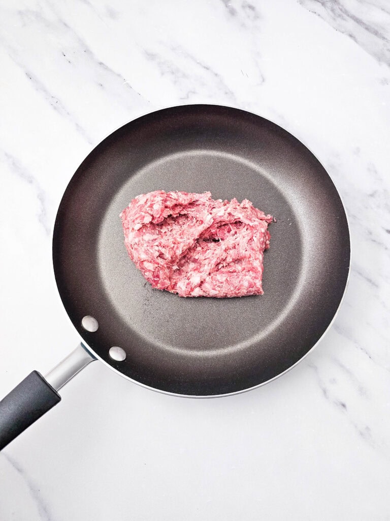 Breakfast Sausage Bombs Process Photo
