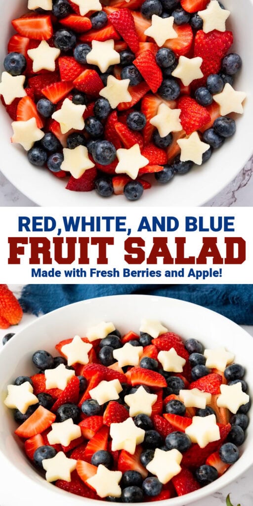 Red, White and Blue Fruit Salad - red, white, and blue recipes