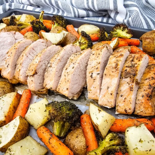 Sheet Pan Pork Tenderloin Dinner