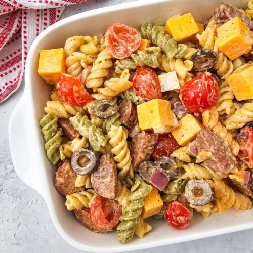Smoked Sausage Pasta Salad