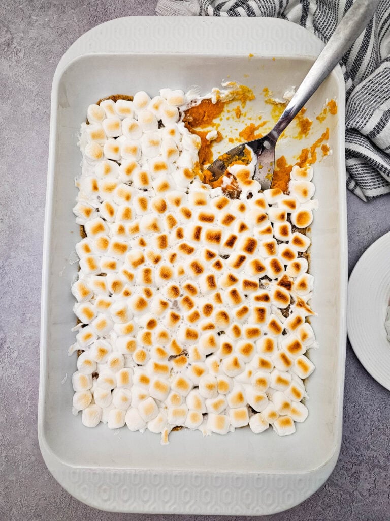 Sweet Potato Casserole Process Photo 