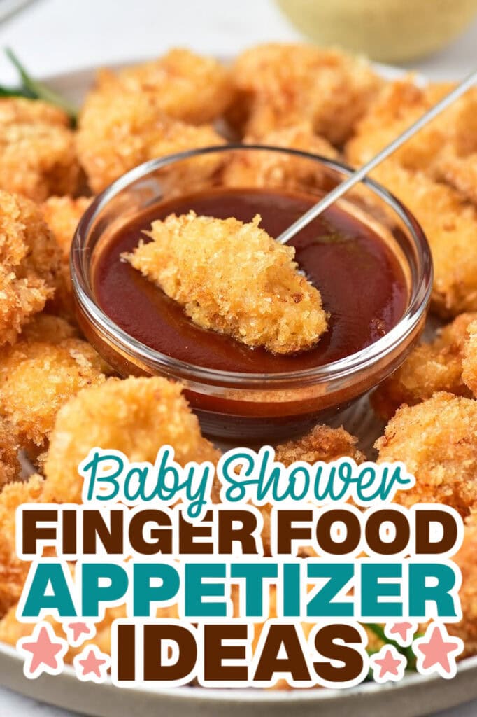 baby shower appetizers - Crispy Popcorn Chicken Bites
