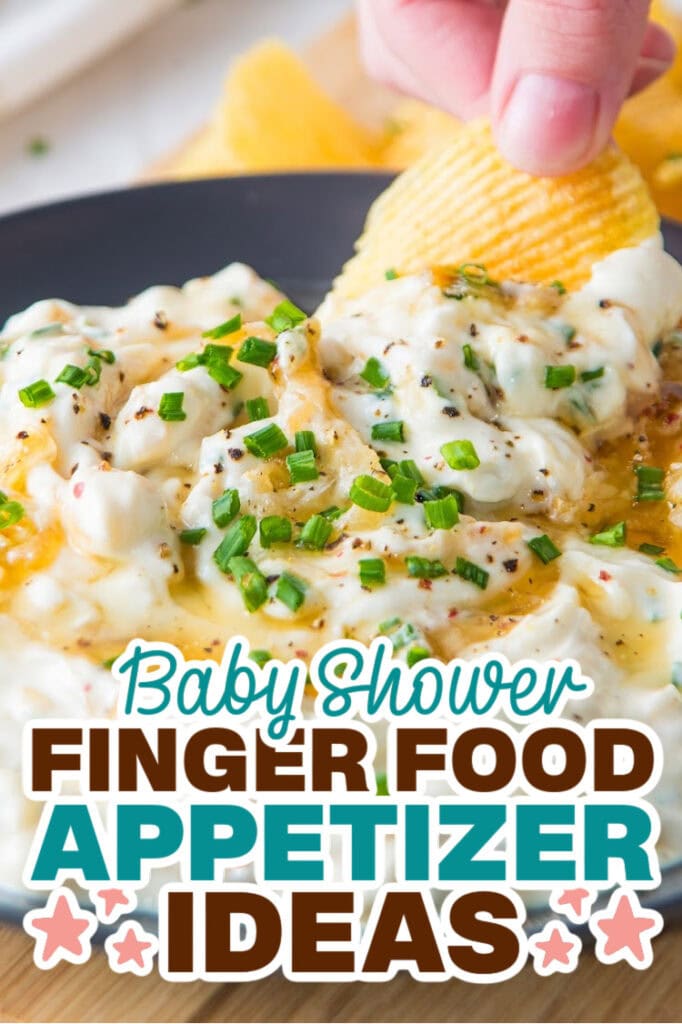 baby shower appetizers-French Onion Dip