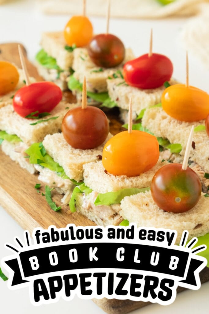 book club appetizers - Classic Tuna Tea Sandwiches