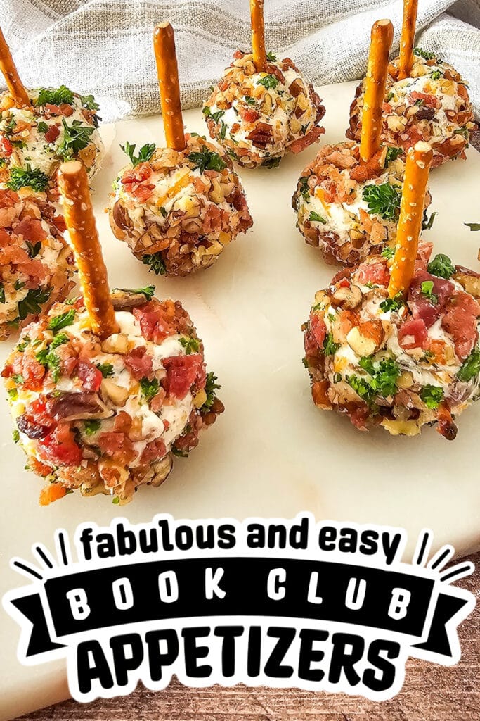 book club appetizers - Cracked Out Cheeseball Bites