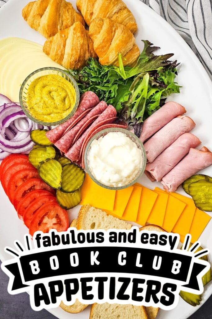 book club appetizers - Make Your Own Mini Sandwich Board