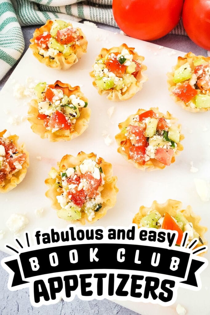 book club appetizers - Mediterranean Feta Bites
