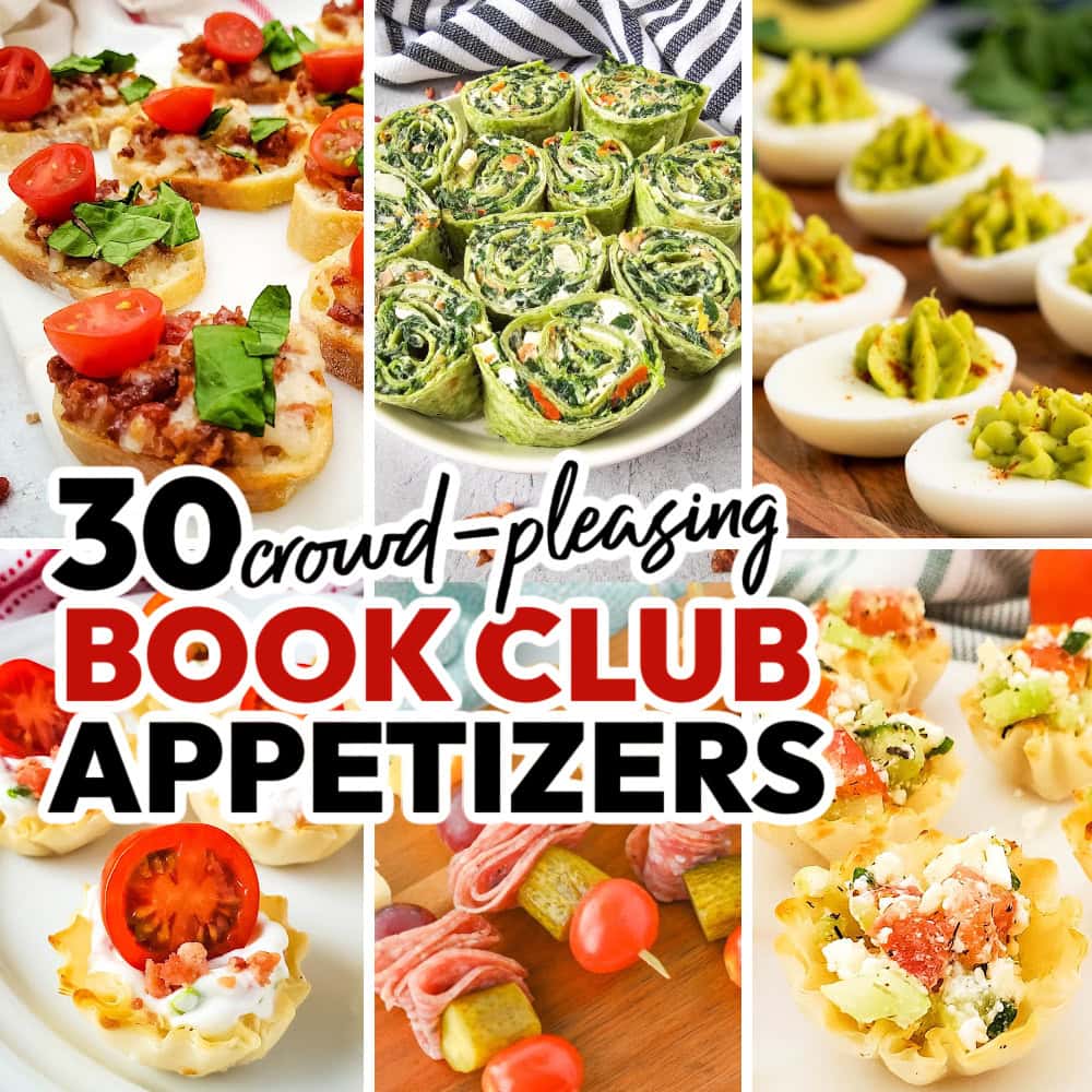 book club appetizers feature image