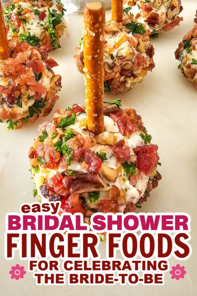 bridal shower finger foods-Cracked Out Cheeseball Bites