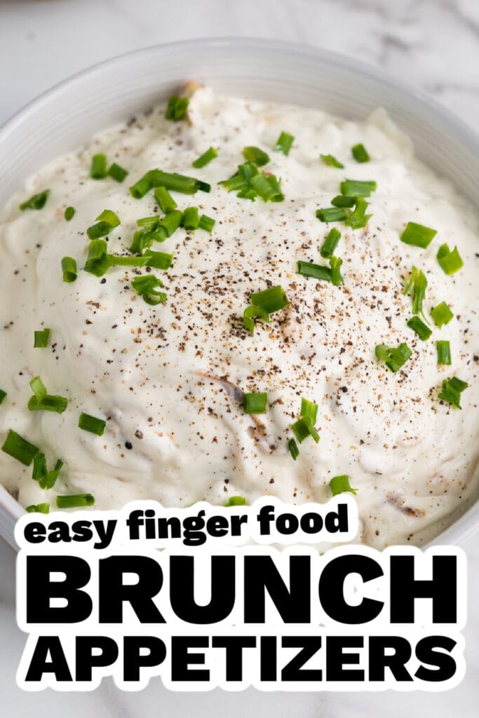 brunch appetizers -Caramelized Onion Dip