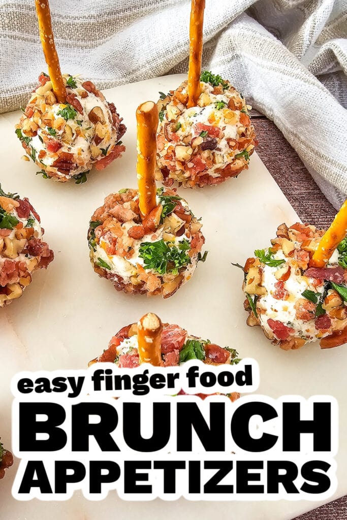 brunch appetizers -Cracked Out Cheeseball Bites