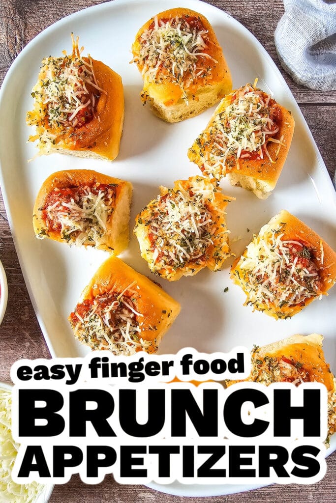 brunch appetizers -Meatball Sliders