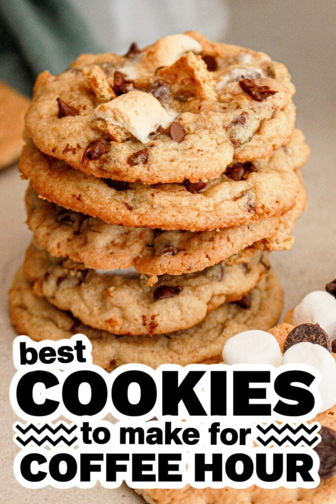 cookies for coffee hour - Marshmallow Chocolate Chip Cookies (1)
