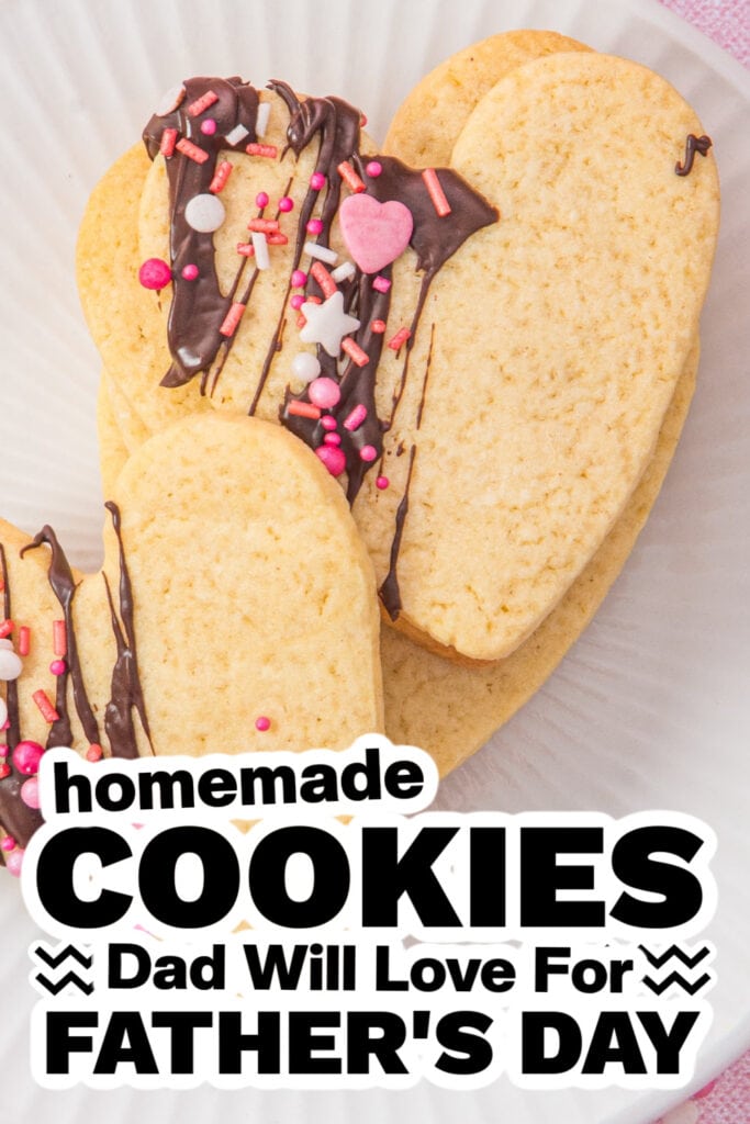 cookies for father's day - Heart-Shaped Sugar Cookies copy