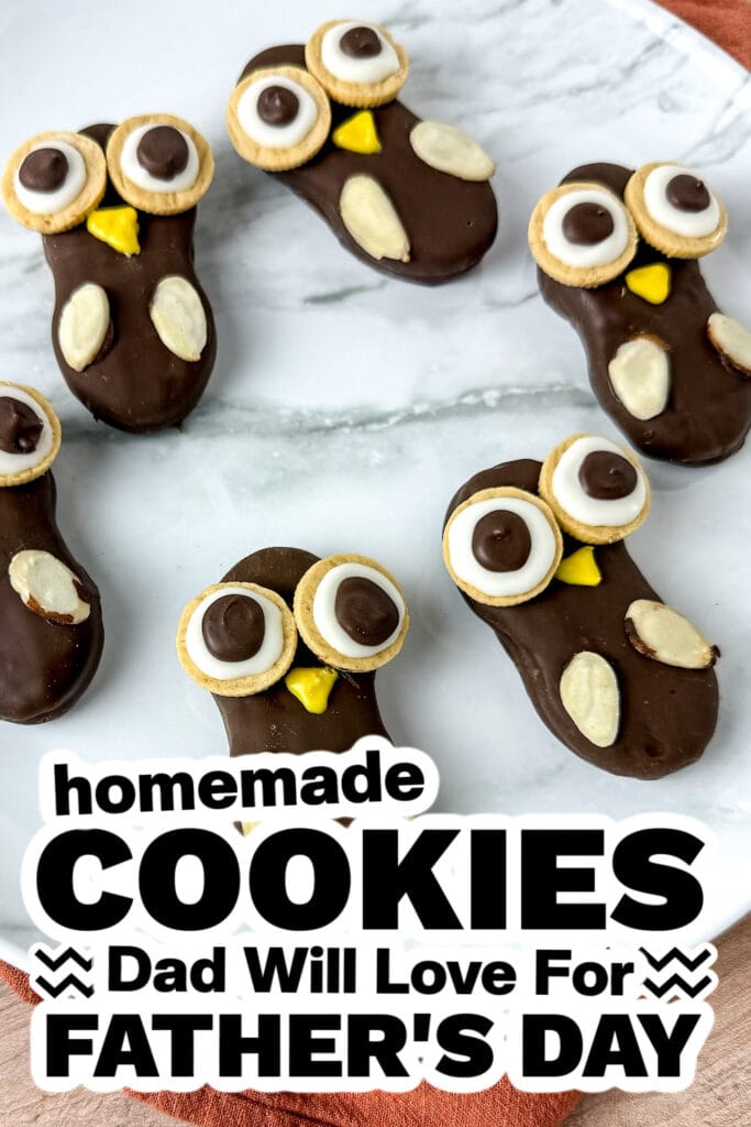 cookies for father's day - Nutter Butter Owl Cookies copy